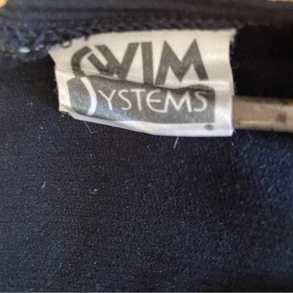 2 Piece Halter Bikini Swim Systems XS Black White - Picture 9 of 10